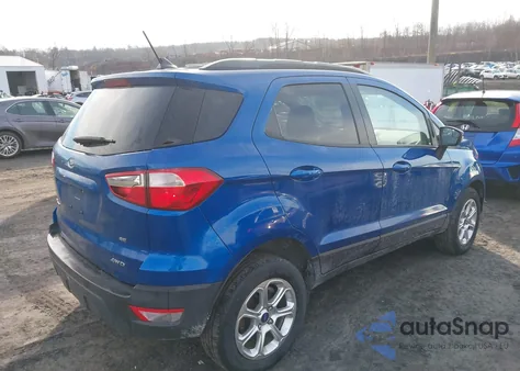 2018 Ford Ecosport Se из США, поврежденный, VIN MAJ6P1UL0JC219112
